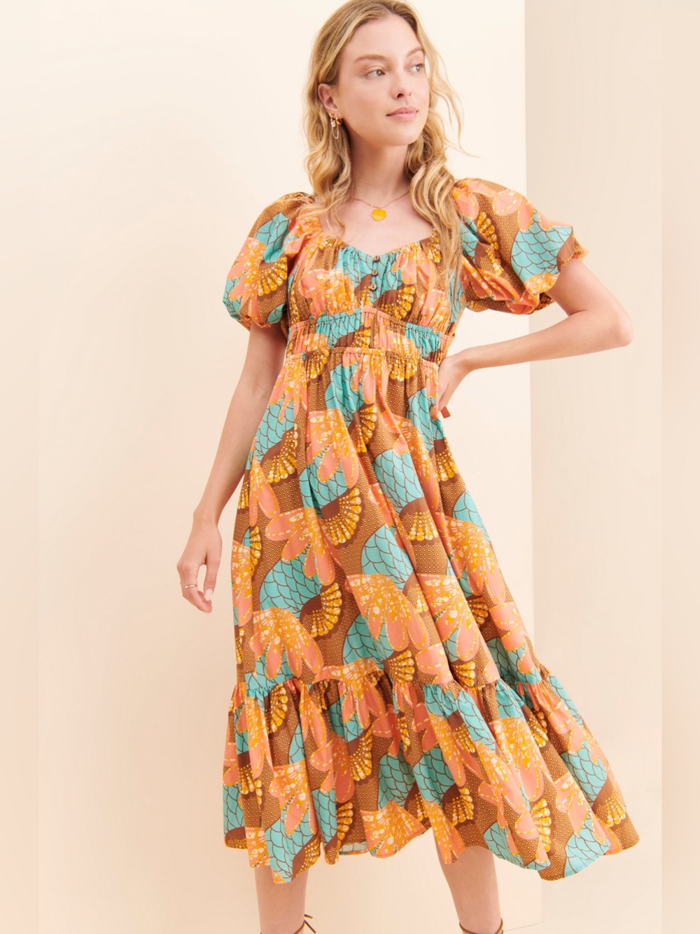 NWT Cleobella Jesse Midi Dress XS